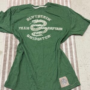 Green Slytherin Team Captain T-Shirt